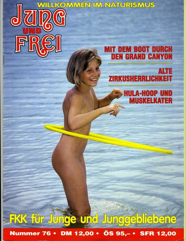 Jung und Frei Nr.76 - Germany Fkk nude culture photo [Nudism collection]