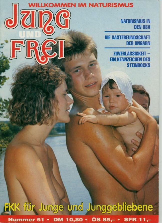 Jung und Frei Nr.51 - nudists boys and girls photo retro magazine [Nudism collection]