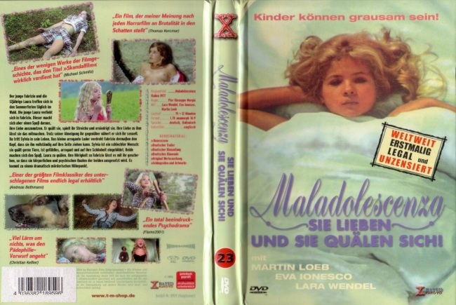 Maladolescenza 1977 frank old erotic film [Nudism collection]