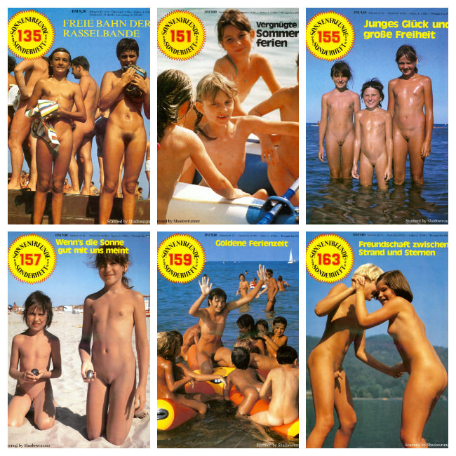 Sonnenfreunde Sonderheft Nr.135-163 nudism magazine pictures [Nudism collection]