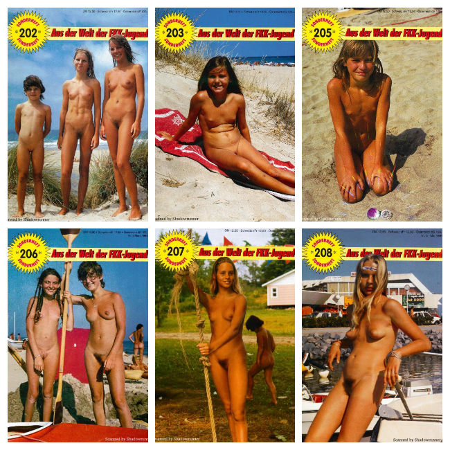 Sonnenfreunde Sonderheft Nr.200-208 magazine naturism and family nudism photo [Nudism collection]