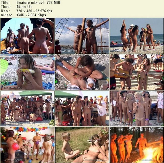 Family nudism video Enature [Nudism collection]