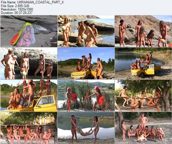 European nudism video - Ukrainian coastal [Nudism collection]