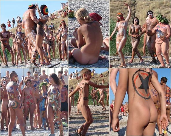 Neptune day dance shot family nudism pics [Nudism collection]