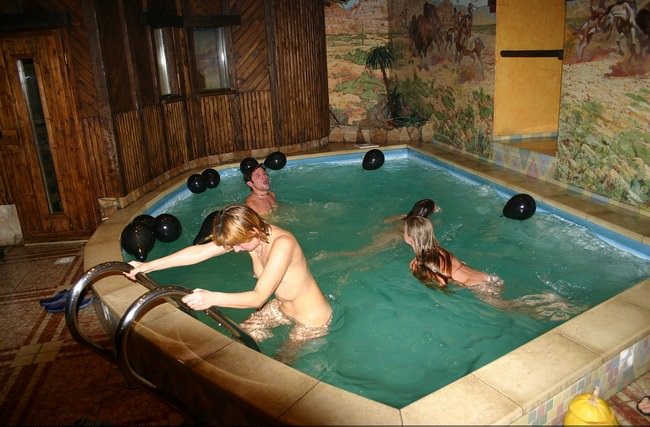 New purenudism pictures - A wild wild west party [Nudism collection]