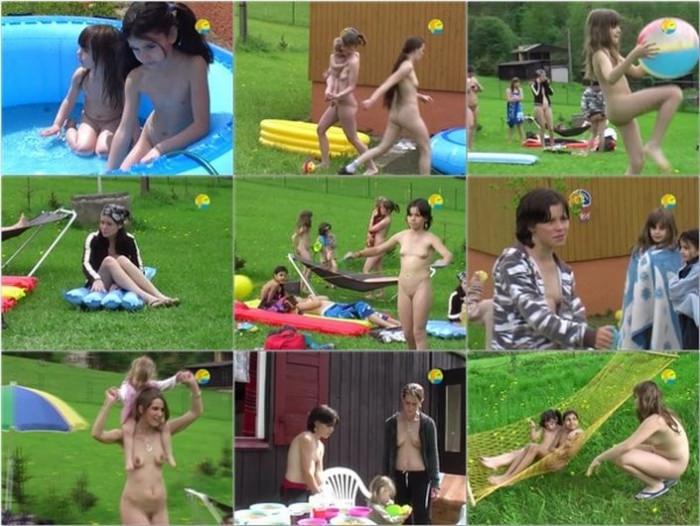 Nudism film Meadow studio Naturist Freedom [Nudism collection]