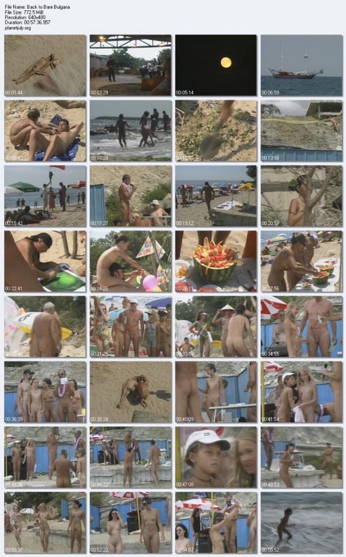 Bulgarian beach nudist vacation video [Nudism collection]