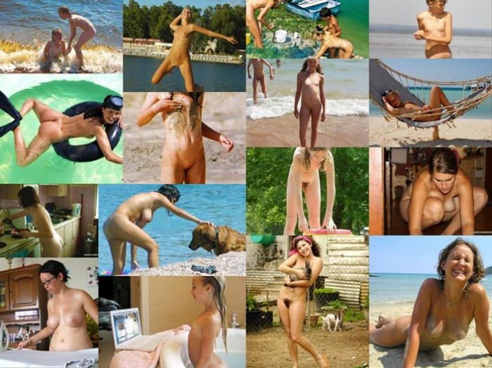 3 Beauty Gallery nudists: Funny Moments Of Nudists Life-2, Nudists Housewives-2 And Young Nudists [Nudism collection]